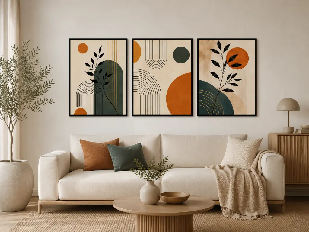 Scandinavian boho living room design_Mockup.webp