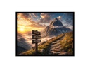 Success Mountain Path/Canvas Print