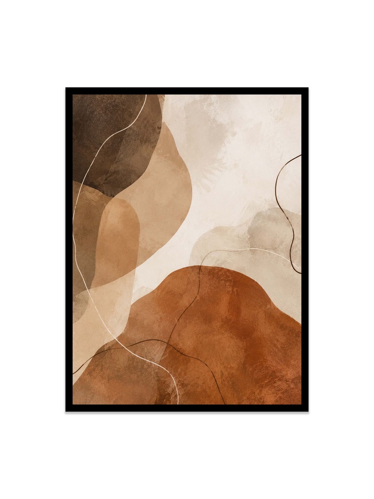 Earth Tone Abstract/Canvas Art