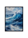 Turbulent Waves Under Stormy Skies/Canvas Print