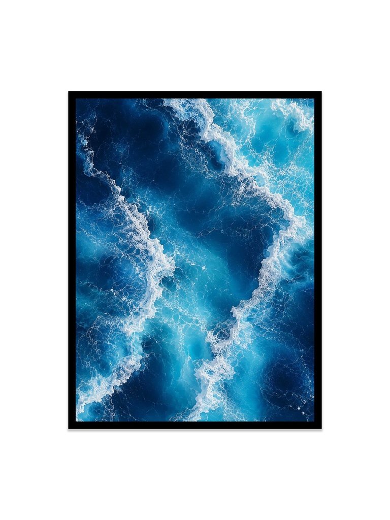 Ocean Vortex Aerial Canvas/Print