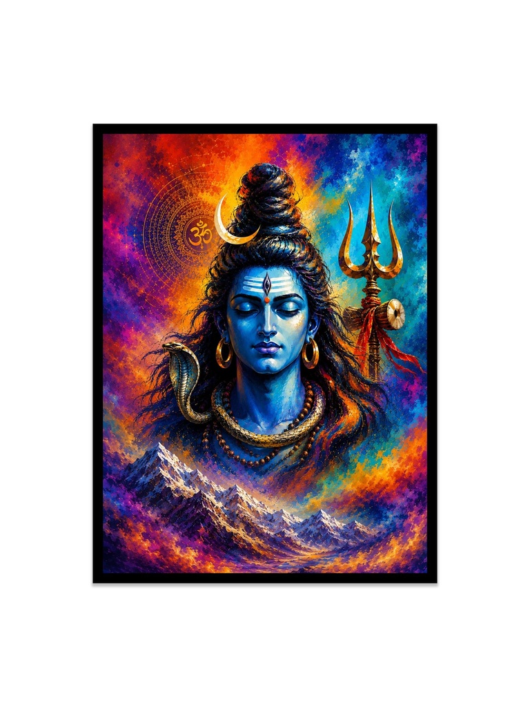 The Eternal Mahadev / Canvas Print